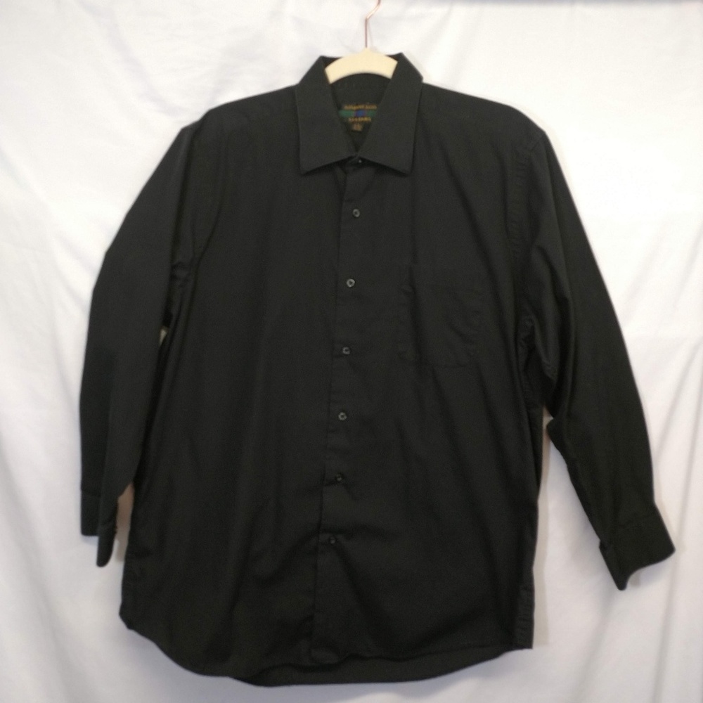Alexander Julian Colours Black Long Sleeve Shirt L